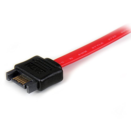 StarTech.com 0.3m SATA Extension Cable - 30cm 7 pin SATA Extension - 7 pin SATA Extension Cable - 7 pin SATA Extension cord