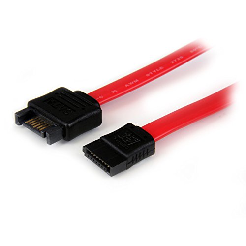 StarTech.com 0.3m SATA Extension Cable - 30cm 7 pin SATA Extension - 7 pin SATA Extension Cable - 7 pin SATA Extension cord