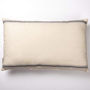 Primitives by Kathy 19068 Distressed Light Throw Pillow, 25 x 15-Inches, Our Nest