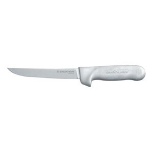 dexter russell boning knife, wide, curved, 6 in, nsf