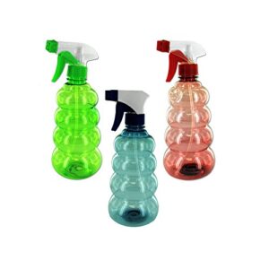 kole imports tornado-shaped spray bottle kitchen essentials, 8 1/4", multicolor