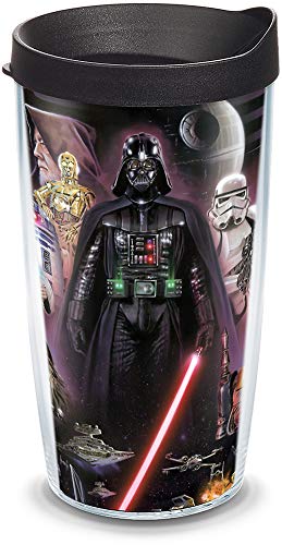 Tervis Star Wars Collage Made in USA Double Walled Insulated Tumbler Travel Cup Keeps Drinks Cold & Hot, 16oz, Classic