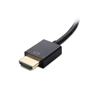 Cable Matters HDMI to VGA Adapter (HDMI to VGA Converter/VGA to HDMI Adapter) in Black