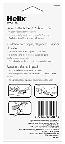 Helix Paper Cutter, Folder & Ribbon Curler Tool (66510)