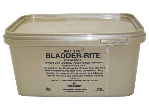 Bladder-rite, Gold Label, Horse Supplement, Contains Cranberry For Healthy