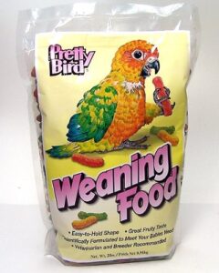 pretty bird international bpb73316 weaning bird food, 2-pound