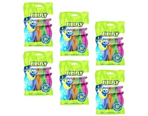 [ 180 count ] firefly kids flossers (4-12 years old)