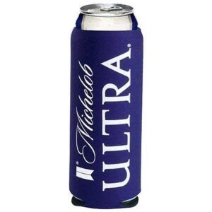 Michelob Ultra Slim Line Can Cooler- Set of 4