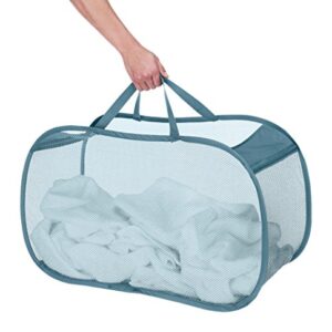 Whitmor Mesh Pop & Fold Laundry Bag, Multicolor