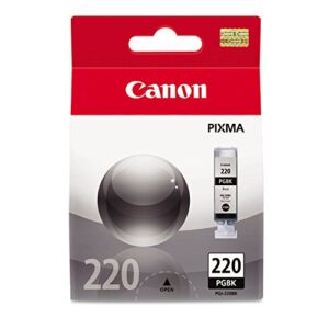 canon 2945b001 (pgi-220) ink cartridge, black - in retail packaging