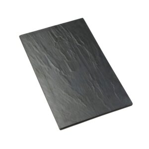 american metalcraft fslt21 platters, 21.5" length x 13" width, black