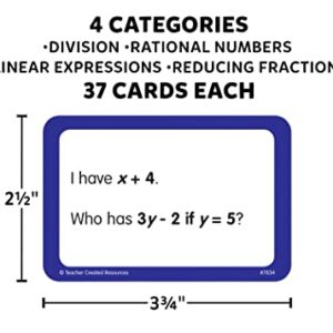 Teacher Created Resources I Have… Who Has…? Math Grades 5-6 (TCR7834)