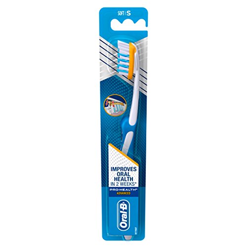 Oral-B Pro-Health Advanced Toothbrush, 1 Count Soft (Pack of 12)