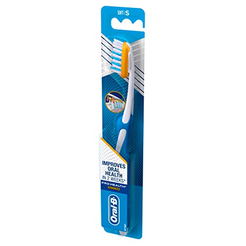 Oral-B Pro-Health Advanced Toothbrush, 1 Count Soft (Pack of 12)