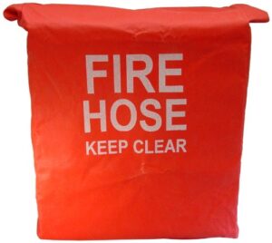 moon 138-7 nylon swing fire hose reel cover, 9" height x 25" width x 25" length