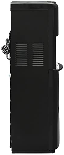 Primo Bottom-Loading Water Dispenser - 2 Temp (Hot-Cold) Water Cooler Water Dispenser for 5 Gallon Bottle w/Child-Resistant Safety Feature, Black