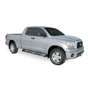 LUVERNE 480752 Polished Stainless Steel Side Entry Steps Truck Running Boards, Select Toyota Tundra Double Cab