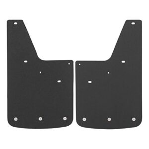 LUVERNE 250740 Front or Rear 12-Inch x 20-Inch Textured Rubber Mud Guards, Select Chevrolet Silverado, GMC Sierra 1500, 2500, 3500 HD