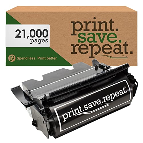 Print.Save.Repeat. Lexmark 12A7362 High Yield Remanufactured Toner Cartridge for T630, T632, T634, X630, X632, X634 Laser Printer [21,000 Pages]