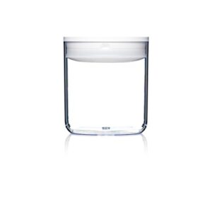 Click Clack Pantry Canister, 1.6-Quart, White Lid