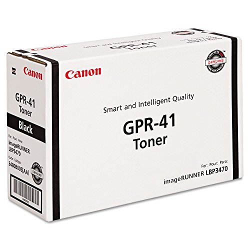 Canon 3480B005aa (Gpr-41) Toner Cartridge, Black - in Retail Packaging