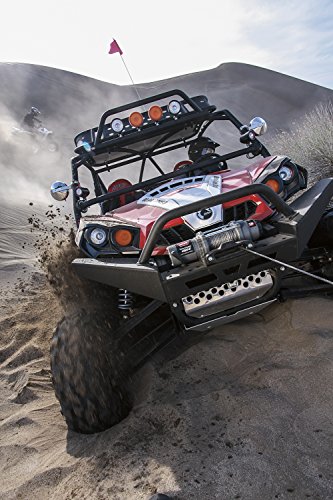 Warn Vantage 3000 Winch - 3000 lb. Capacity, 50' of 5/16" Wire Rope, Roller Fairlead, Wired Remote Control, Weather-Sealed, for ATV/UTV