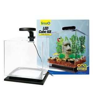 Tetra LED Cube Shaped 3 Gallon Aquarium with Pedestal Base