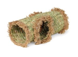 prevue hendryx 1098 nature's hideaway grass tunnel toy, 13.5" x 6 "