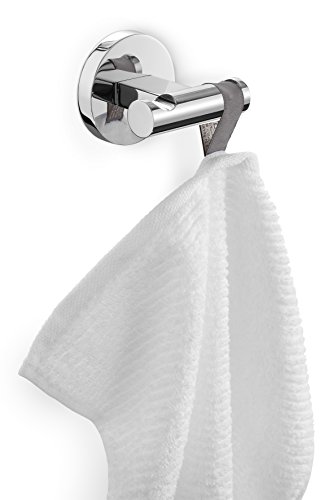 Zack 40063 Scala Wall Mounted Double Towel Hook, 2.36 by 2.76 by 2.36-Inch