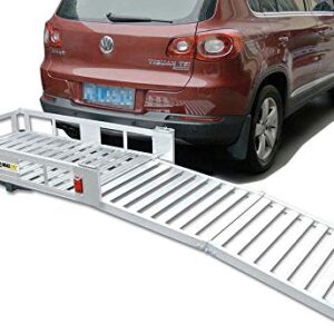 MAXXHAUL 70275 Aluminum Cargo Carrier | With 60" Folding Ramp | 53.5" x 29"