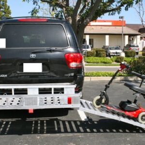 MAXXHAUL 70275 Aluminum Cargo Carrier | With 60" Folding Ramp | 53.5" x 29"