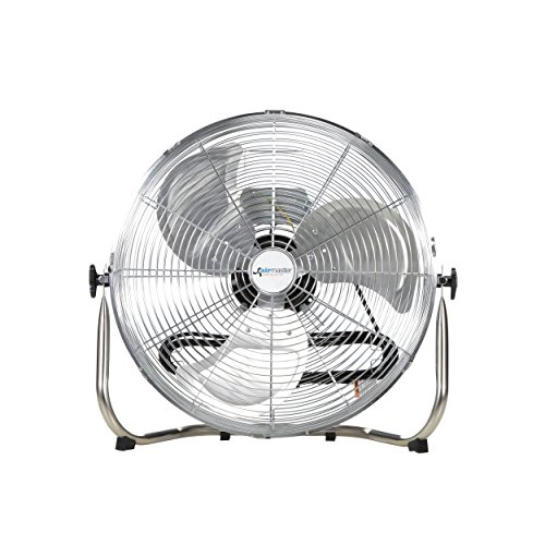 Airmaster 78974 Industrial Air Circulator, Low Stand Pivot Mount, 18" Prop Diameter, 115V, 1/8HP Motor