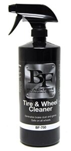 blackfire pro detailers choice bf-750 total eclipse tire & wheel cleaner, 32 oz.