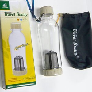 Travel Buddy Eco bottle with Tea Strainer (Travel Buddy) large size 580cc