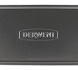 Derwent Pencil Tin (2300582) , Silver, 1 Count (Pack of 1)