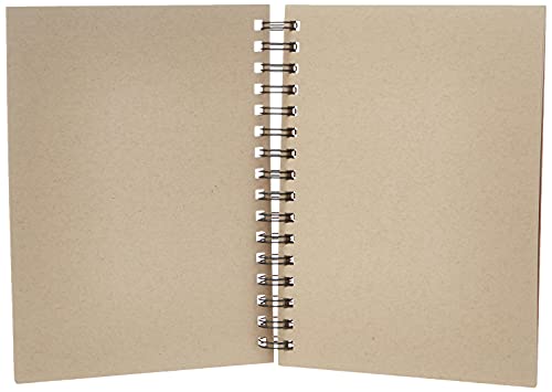 Strathmore Toned Sketch Spiral Paper Pad 5.5"X8.5"-Tan 50 Sheets -412500