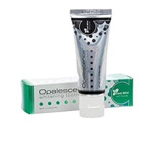 opalescence whitening toothpaste, fluoride teeth whitening toothpaste, mint flavor, 1 ounce, 2-pack