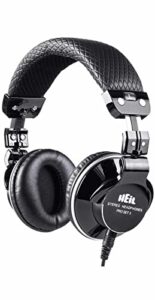 heil sound pro set 3 studio headphones with closed back. high impedance and deep bass headphones perfect for studio audio, podcast audio, live sound audio, and broadcast