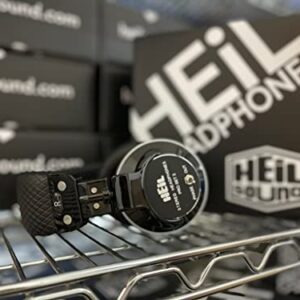 HeiL Sound Pro Set 3 Studio Headphones with Closed Back. High Impedance and Deep Bass Headphones Perfect for Studio Audio, Podcast Audio, Live Sound Audio, and Broadcast