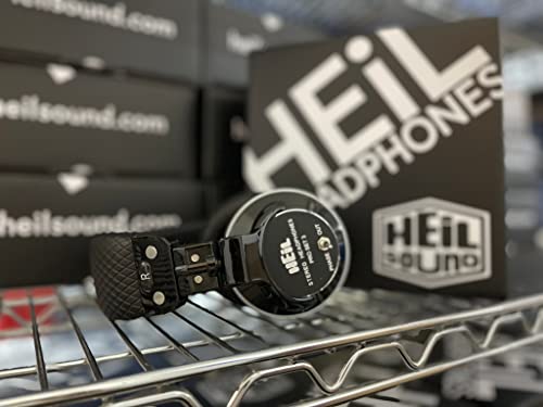 HeiL Sound Pro Set 3 Studio Headphones with Closed Back. High Impedance and Deep Bass Headphones Perfect for Studio Audio, Podcast Audio, Live Sound Audio, and Broadcast