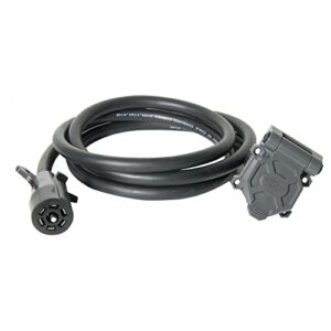 hopkins towing solutions 20049 7-to-7 blade 8' molded cable 5th wheel extension