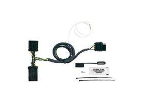 hopkins towing solutions 11142565 plug-in simple vehicle wiring kit, black