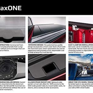 RetraxONE Retractable Truck Bed Tonneau Cover | 10235 | fits Ram 1500, 2500 & 3500 6.5' Bed with RamBox Option (12-18)