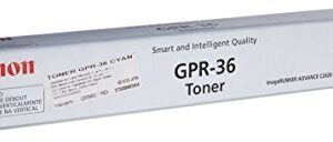 Canon 3783b003aa (gpr-36) Toner, 19,000 Page-Yield, Cyan