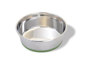 van ness pets medium stainless steel dog bowl, 48 oz