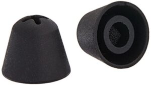 sennheiser shhcset840tips black silicone replacement eartips, 5 pairs