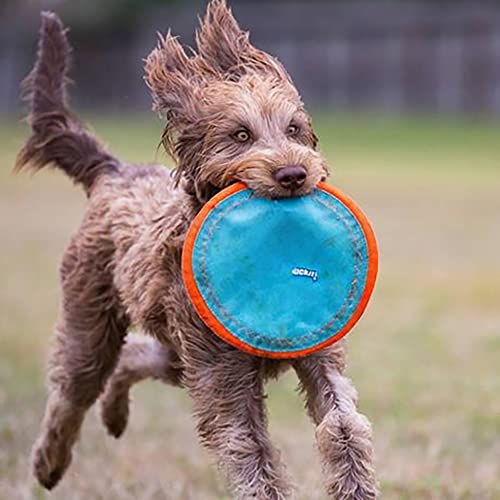 ChuckIt! Paraflight Flyer Dog Frisbee Toy Floats On Water; Gentle On Dog's Teeth And Gums; Large