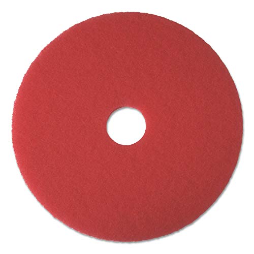 Boardwalk 4016Red Standard 16-Inch Diameter Buffing Floor Pads Red