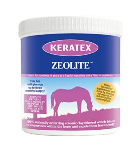 zeolite, keratex, horse nutrition, digestion and behaviour, 900gm