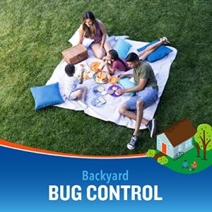 Cutter Backyard Bug Control Spray Concentrate (6 Pack), Kills Mosquitoes, Fleas & Listed Ants, 32 fl Ounce